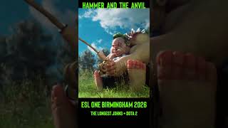 Hammer and Anvil LIVE at the ESL One DotA 2 Birmingham Major! #shorts
