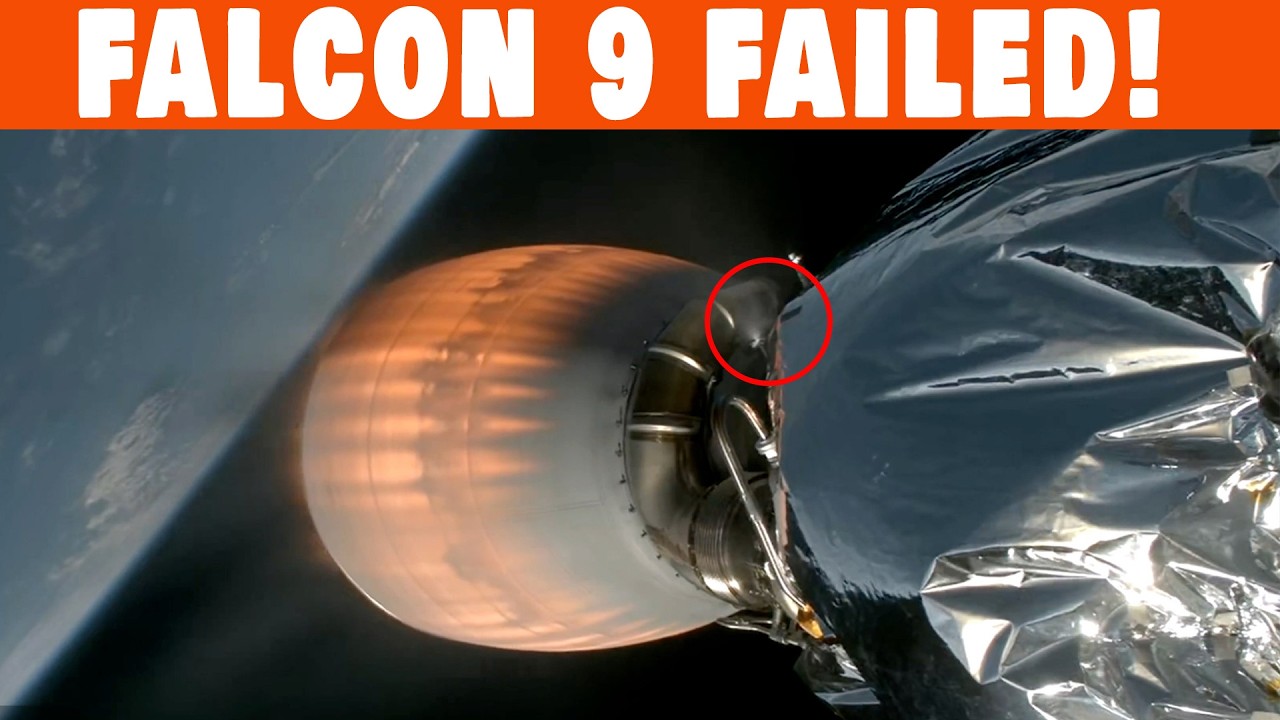 SpaceX Falcon 9 unxexpedly Grounded after 2nd stage failure. Dragon Crew 12 can't Launch?