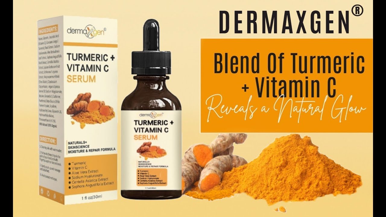 Organic Turmeric Glow Serum Guaranteed Instant Glowing Brighter