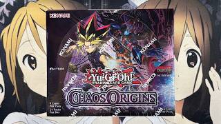 Opening My Chaos Origins Yugioh Booster Box TCG