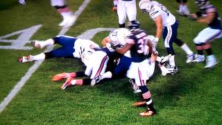 Huge Hit Jon Bostic Chicago Bears