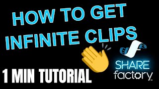 THE PROJECT CLIP LIMIT HAS BEEN REACHED 😤 ShareFactory Quick Tip #1