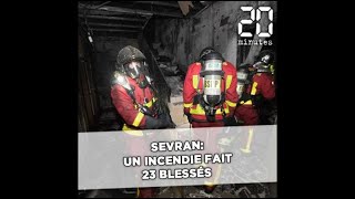 Seine-Saint-Denis: Un incendie fait 23 blessés dont 3 graves à Sevran