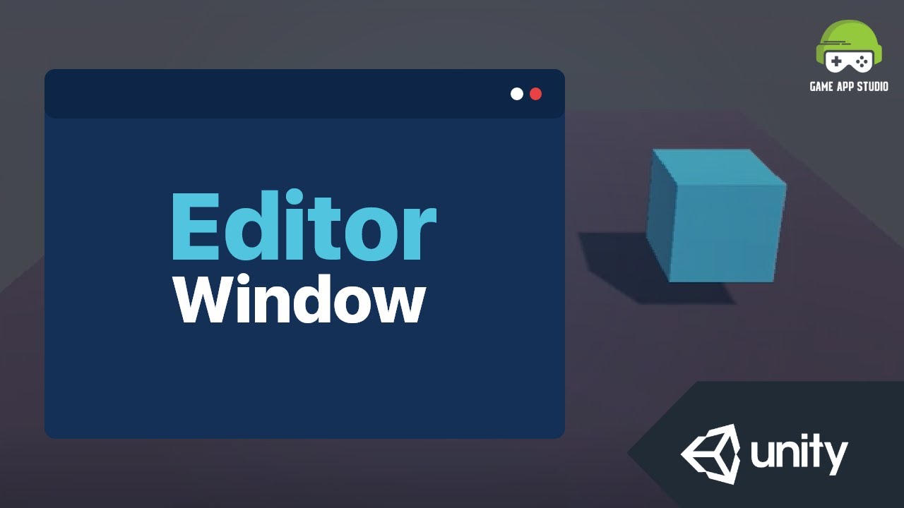 How to Create Editor Window in Unity3D | Game Development - YouTube