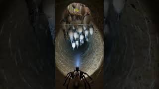 Spider POV: Inside a Hidden Underground Web Trap 🕷️ (Realistic Exploration)