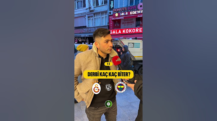 Galatasaray - Fenerbahçe derbisi kaç kaç biter?