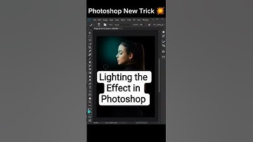 🎆 Create Stunning Dual Lighting Effect in Photoshop! 🎨 #photoshop #tutorial