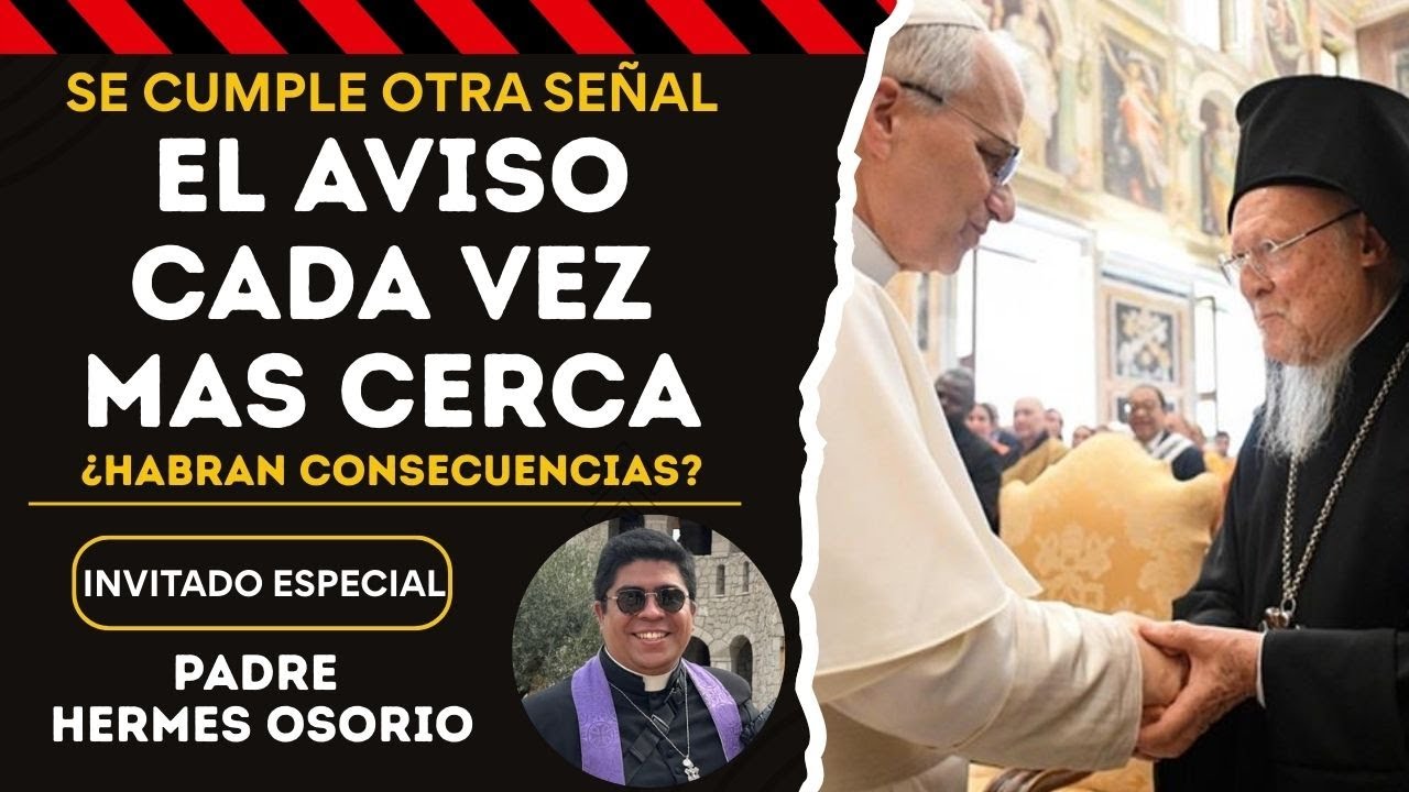 PROFECIA POR CUMPLIRSE: EL AVISO CADA VEZ MAS CERCA