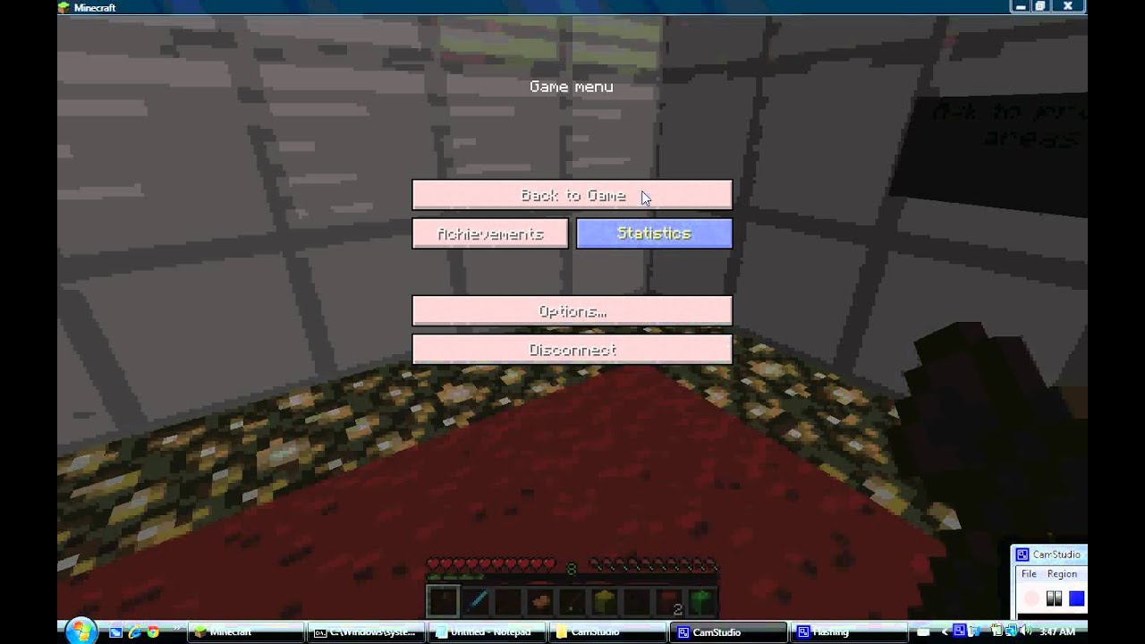 Minecraft 1.1 bukkit server - YouTube