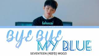 Woozi (Seventeen) - Bye Bye My Blue (Yerin Baek Cover) (Color Coded 가사) Resimi