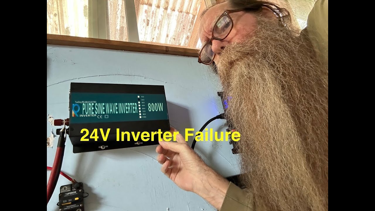 Reliable Electric 800W 24V Pure Sine wave inverter FAILURE ! Easy fuse replacement? Or NOT? Hope so!