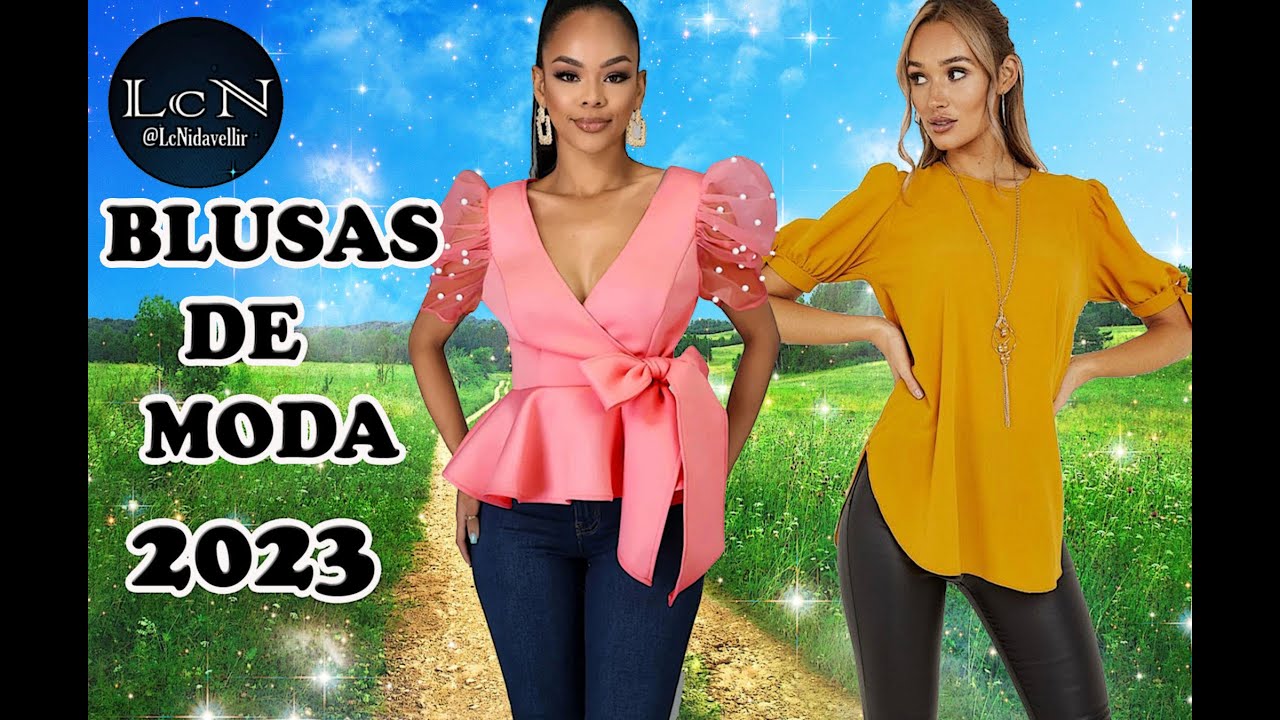 Libro caliente gene BLUSAS DE MODA 2023 - YouTube