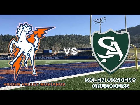 HIDDEN VALLEY MUSTANGS vs SALEM ACADEMY CRUSADERS (FOOTBALL)(SEPTEMBER