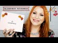 Glossybox November Beauty Subscription Box Unboxing