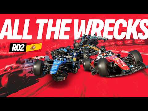Spanish Grand Prix But It's Only The Incidents!