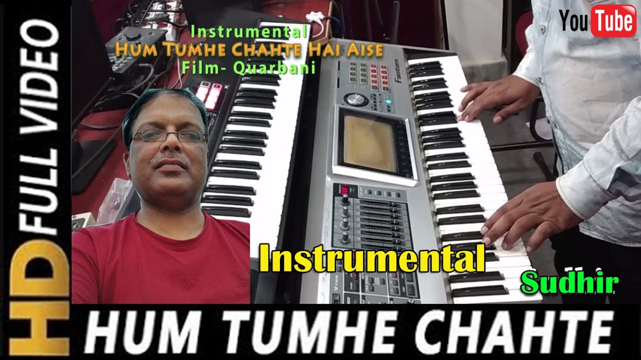 Hum Tumhe Chahte Hai Aise  Instrumental  Qurbani 1980 Songs  Vinod Khanna Zeenat Aman  Sudhir