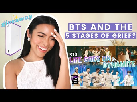 Bts 'Life Goes On' x 'Dynamite' On James Corden Reaction x Analysis | Be Album Giveaway