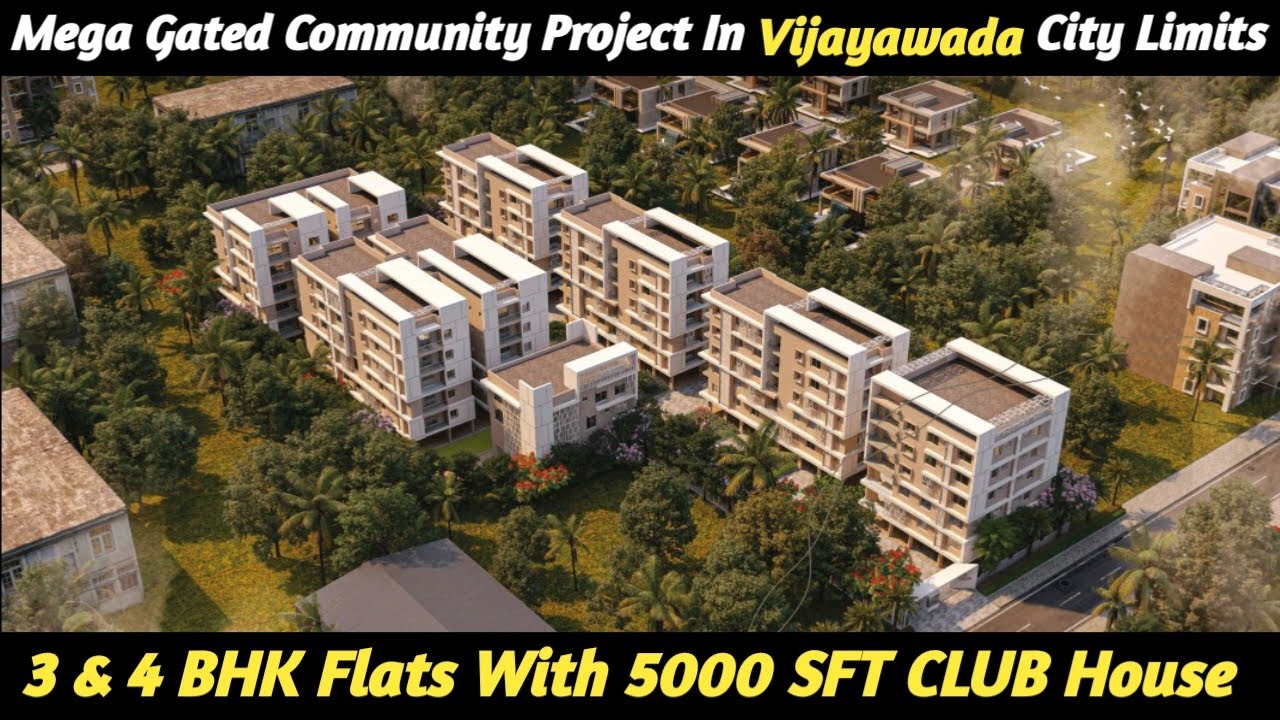 Ad No 125 // Mega Gated Community Project In Vijayawada City Limits Currency Nagar 