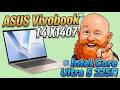 ASUS Vivobook 14 (X1407) Review: Intel Core Ultra 5 225H Performance