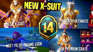 PHARAOH ULTIMATE IS HERE | NEW X-SUIT | M13 1 TO 50 REWARDS INGAME LOOK | SPECIAL PREMIUM CRATE !