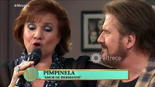 Los Pimpinela cantaron 