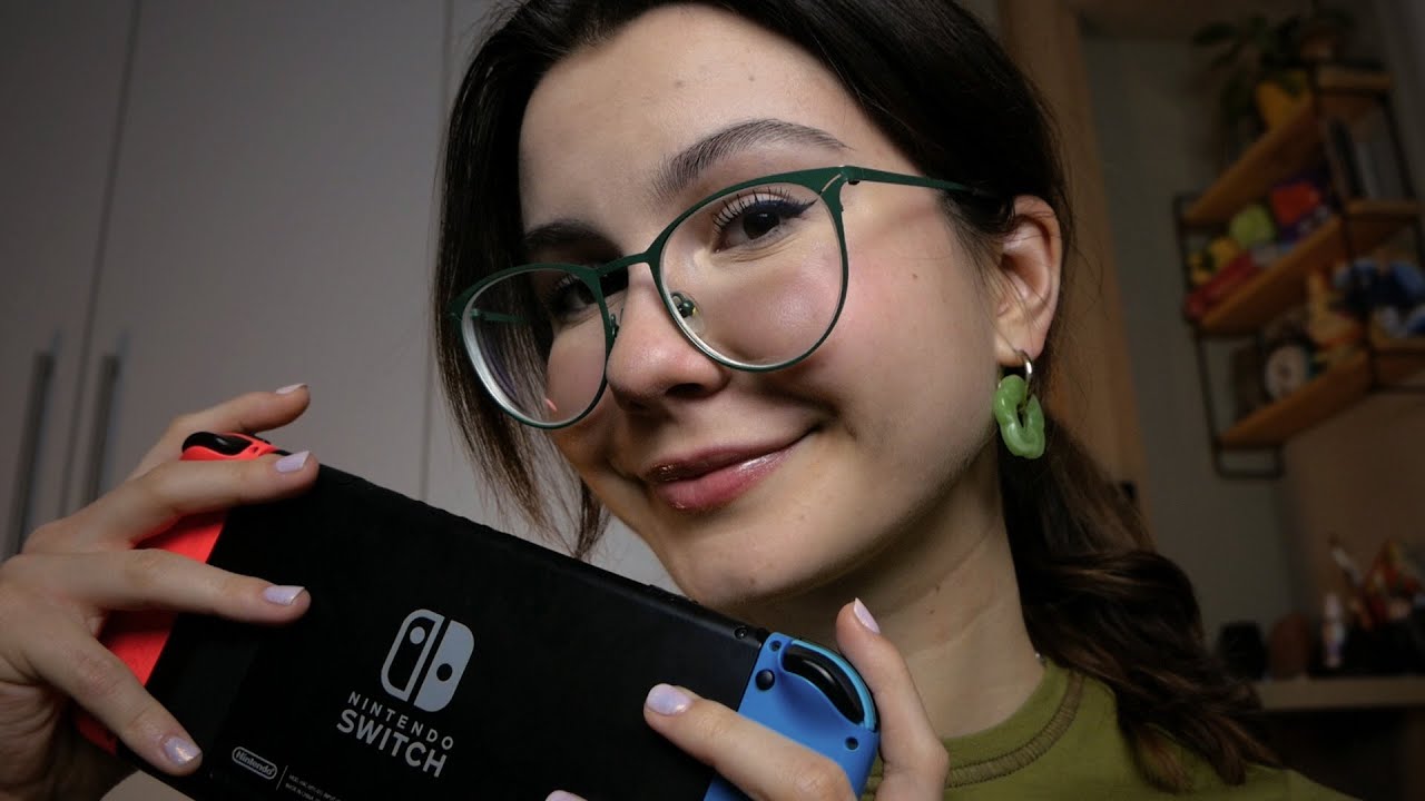 ASMR PO POLSKU • starsza siostra pomaga Ci zasnąć • zagraj ze mną w Animal Crossing 🐰🥰 (let's play)