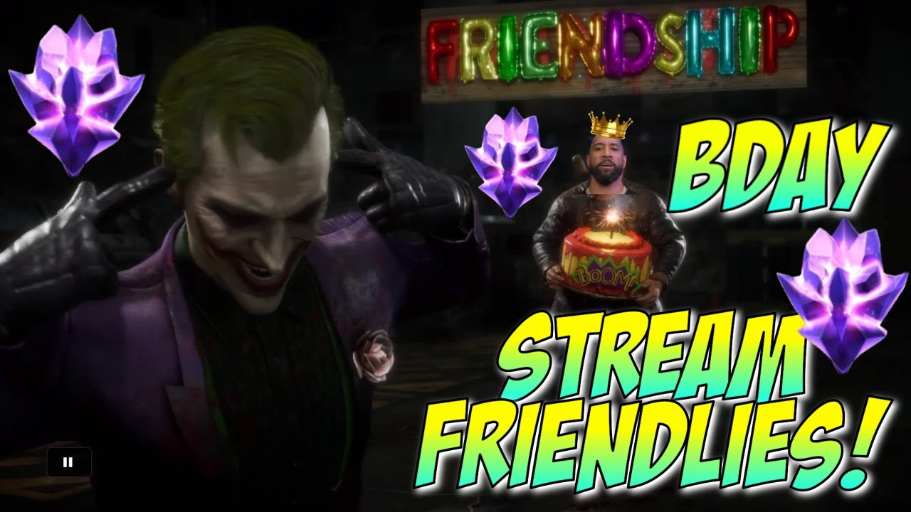 Bday Stream! Friendlies & Bday Opening!! - YouTube