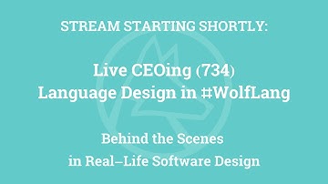 Live CEOing Ep 734: Language Design in the Wolfram Language [Strings and More]