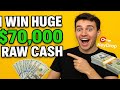 KEYDROP 70k Dollar raw cash!! PROMO CODE BETZY