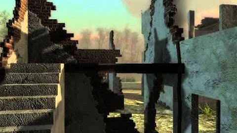 3DModels-Textures: Ruined Buildings 3D Model Pack