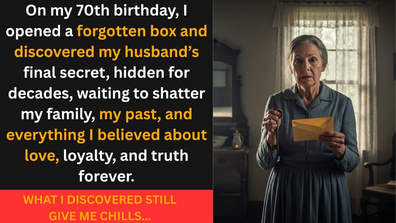 On My 70th Birthday, I Opened a Forgotten Box—What My Husband Hid Changed Everything