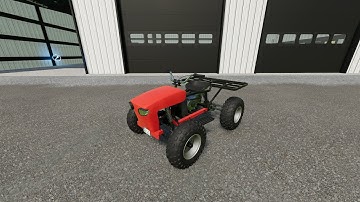 FS22 Lizard Quad Tractor Farming Simulator 22 Mods