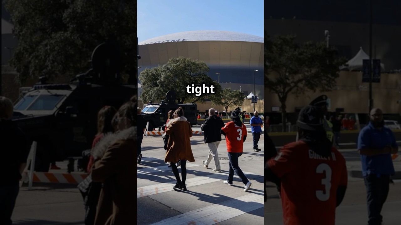Security for Super Bowl 59 in New Orleans 🏈