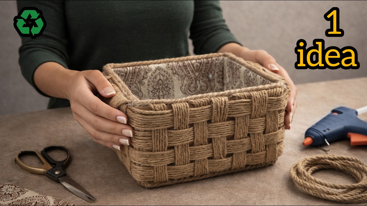 Super Beautiful but low_cost! BEST DIY space_Saving Craft Ideas From waste materials ♻️