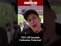 The Obsidian Dispatch: NYC 420 Cannabis Celebration Underway.