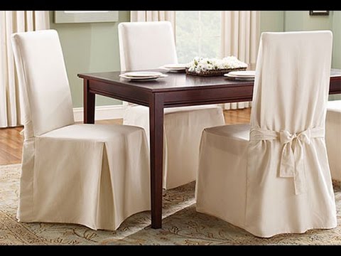 Dining Room Chair Covers - YouTube Dining Room Chair Covers - YouTube