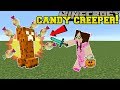 Minecraft: HALLOWEEN!!! (CANDY EXPLODING CREEPERS & TRICK OR TREATERS!) Mod Showcase