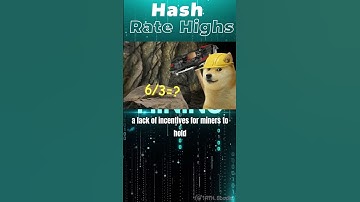 ⬆️ Hash Rate Highs