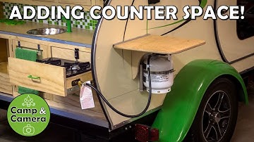 DIY TEARDROP SIDE TABLE