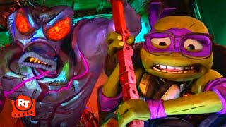Teenage Mutant Ninja Turtles: Mutant Mayhem (2023) - The Turtles vs. Superfly Scene | Movieclips