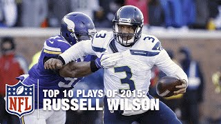 Top 10 Russell Wilson Highlights of 2015 | NFL