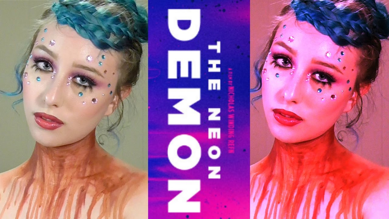 The NEON DEMON Inspired Makeup Tutorial - YouTube
