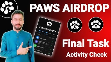 How to complete Paws Activity Checker Task