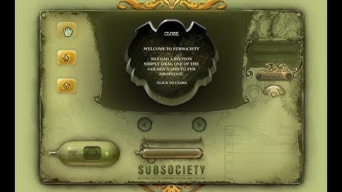 Subsociety flash website in 2005