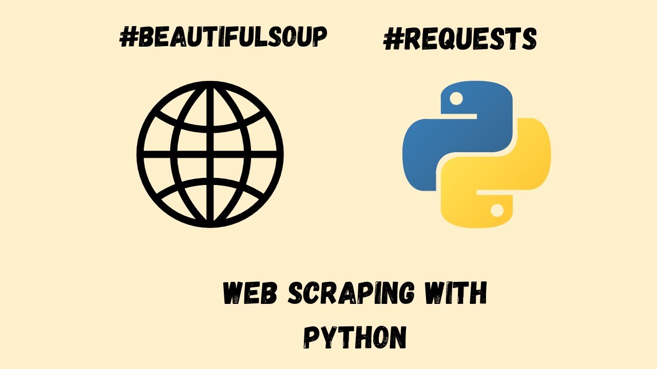 🕷️ Web Scraping Basics using Beautiful Soup | Python Tutorial - YouTube
