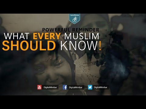 Video: What Every Muslim Should Know And Observe