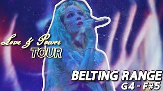 Halsey 2022 Belting Range! (Love & Power Tour)