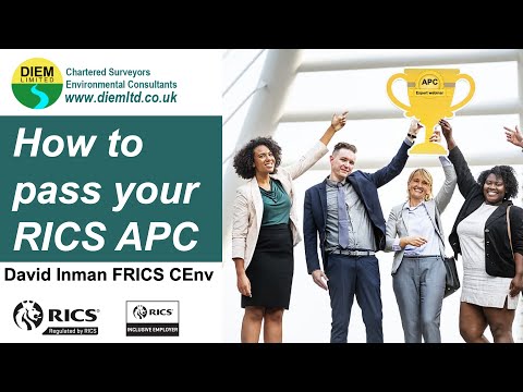 How to pass your RICS APC