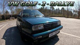 Turbo - Gockel Rallye golf 2 VR 6 Turbo Car Präsentation