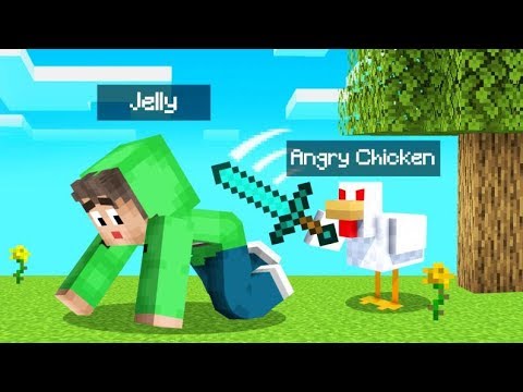 Minecraft But Animals Are Angry Dangerous Youtube